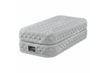 Кровать надувная односпальная со встроенным насосом 220В 99х191х51см Intex 64462